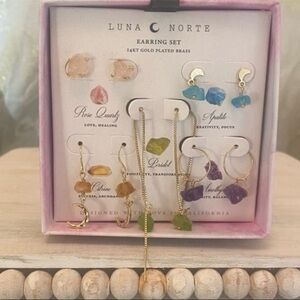 ⚡️Luna Norte Earring Set